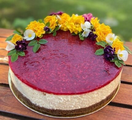 All desserts Raspberry Cheesecake image 3